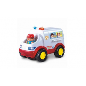 Іграшкова дитяча машинка Швидка допомога 836 з аксесуарами