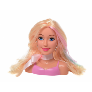 Манекен для зачісок DEFA 8401 з аксесуарами (Рожевий)