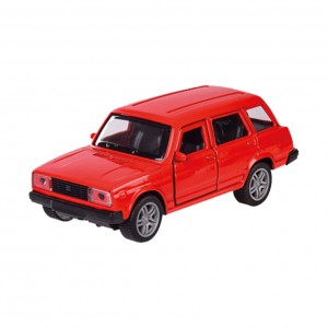 Машина металлическая "ВАЗ 2104" АвтоПром 3617, 1:32 Инерционная (Красный)