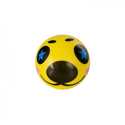 Мяч детский Монстрик Bambi MS 3438-2 диаметр 7,6 см фомовый (Желтый)