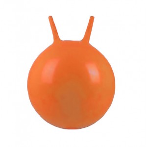Мяч для фитнеса. Фитбол MS 0938  с рожками ( 0938(Orange) Оранжевый)