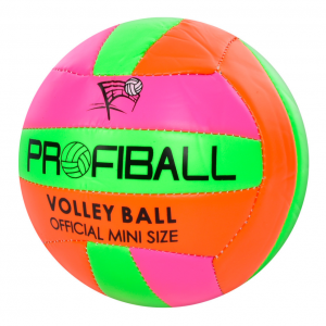 М'яч волейбольний Profi 3159-1 діаметр 14 см (Зелено-рожевий)