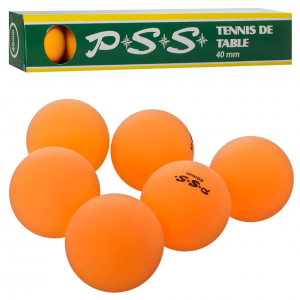 Теннисные шарики Bambi MS 2202, 6 шт в упаковке (Оранжевый)