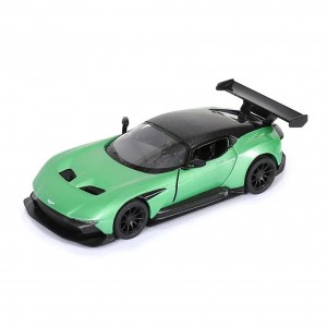 Автомодель металл "Aston Martin Vulcan" Kinsmart KT5407W, 1:38 Инерционная (Зеленый)