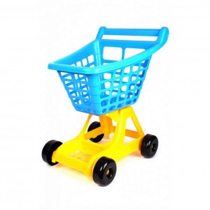 Детская игровая "Тележка для супермаркета" ТехноК 4227TXK, 56х47х36.5 см (Синий)