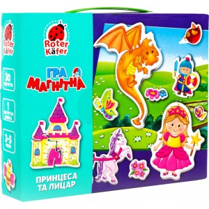 Детская магнитная игра "Принцесса и рыцарь" VT3703-01 От 3-х лет