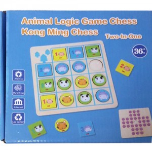 Детская развивающая игра MD 2461 деревянная (Синий)