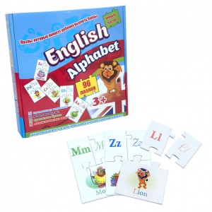 Дитячі Пазли "English alphabet" 539ST eng