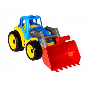 Детский игрушечный большой трактор 1721TXK с подвижными деталями (Разноцветный)