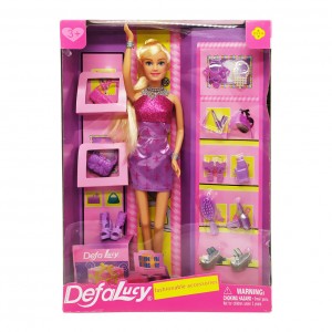 Кукла типа Барби Defa Lucy 8233 с аксессуарами (Вид A)