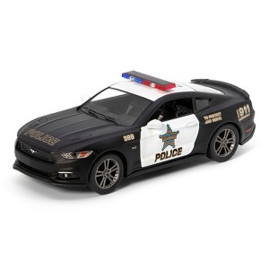 Машинка металлическая инерционная Ford Mustang GT Police Kinsmart KT5386WP  1:38