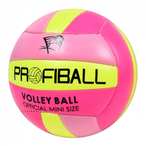 Мяч волейбольный Profi 3159-1 диаметр 14 см (Розово-фиолетовый)