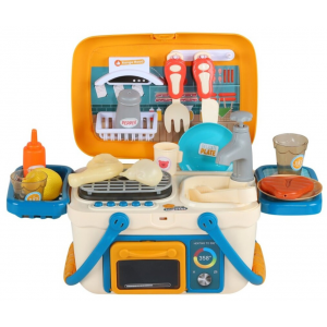 Игрушечная детская кухня Vanyeh 13M02 плита/чемодан
