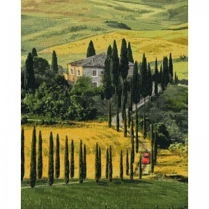 Картина по номерам "Путешествие в Тоскану" ★★★★★