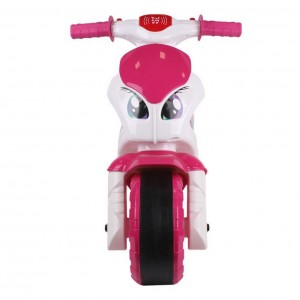 Каталка-біговець "Мотоцикл" ТехноК 6368TXK Біло-рожевий музичний