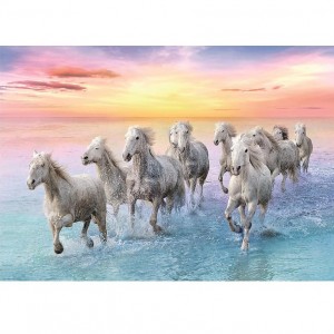 Пазлы "Белые лошади галопом" Trefl 37289 (500 эл.)