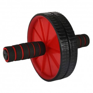 Тренажер MS 0871-1 колесо для мышц пресса, 29 см. (Красный)