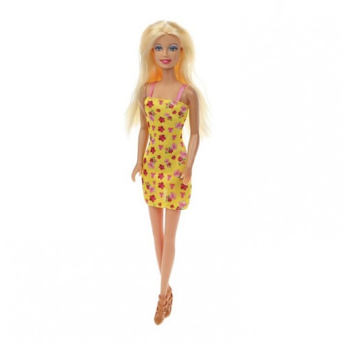 Детская кукла "Fashion girl" DEFA Bambi 8451-BF, 29 см (Желтый)
