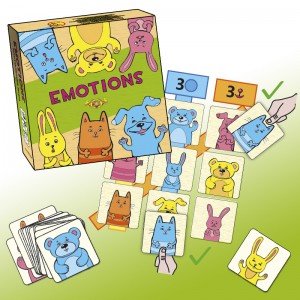 Дитяча настільна гра "Emotions" MKK0604 від 3-х років