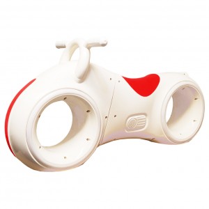 Детский толокар Трон Космо-байк Bluetooth Keedo HD-K06 (Бело-Красный)