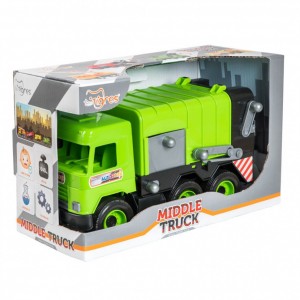 Мусоровоз "Middle truck" (зеленый)