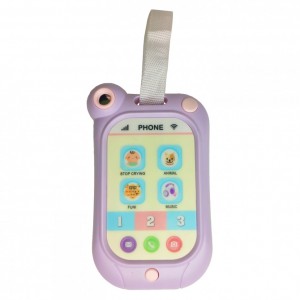 Игрушка мобильный телефон G-A081 интерактивный  (Violet)
