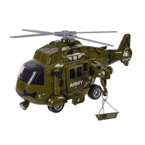 Іграшка вертоліт 7946B "АВТОПРОМ" військовий, 1:20