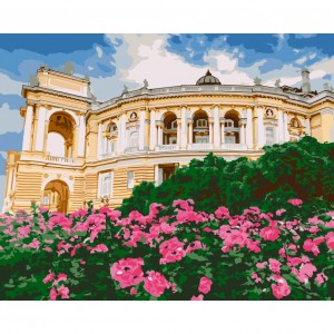 Картина за номерами "Одеса. Оперний театр" Art Craft 11233-AC 40х50 см