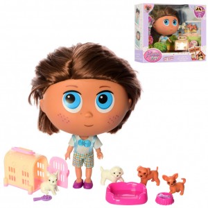Лялька-пупс з домашнім улюбленцем BLD290 аксесуари в наборі (Хлопчик)