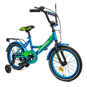 Велосипед детский 2-х колесный 16'' 211602 (RL7T) Like2bike Sky, голубой, рама сталь, со звонком