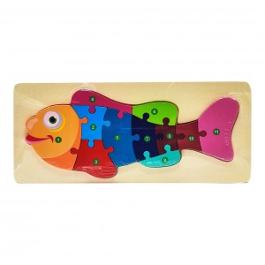 Деревянная игрушка Пазл MD 2912 (Рыбка)
