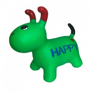 Детская  игрушка прыгун собака BT-RJ-0072 резиновый (Green)