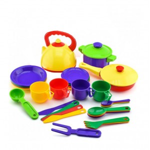 Детский игровой набор посудки ЮНИКА  71023  33 предмета