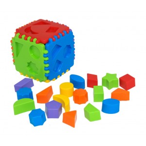 Игрушка-сортер "Educational cube" Tigres 39781 24 элемента