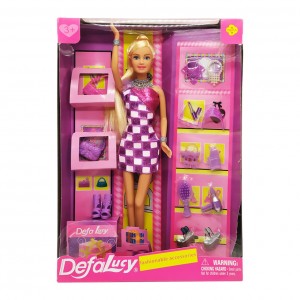 Кукла типа Барби Defa Lucy 8233 с аксессуарами (Вид B)