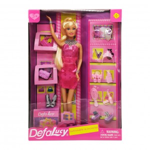 Кукла типа Барби Defa Lucy 8233 с аксессуарами (Вид C)
