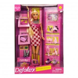 Кукла типа Барби Defa Lucy 8233 с аксессуарами (Вид D)