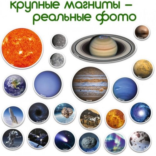 Набор магнитов Magdum "Мир космоса" ML4031-22 EN