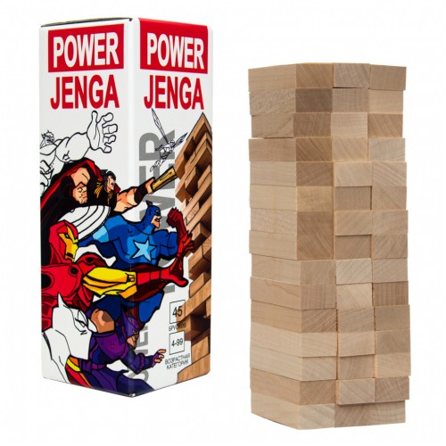 Настольная игра "Power Jenga" Strateg PL 32104
