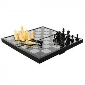 Шахматы магнитные Bambi 2029, 3 в 1 Шахматы, шашки, нарды